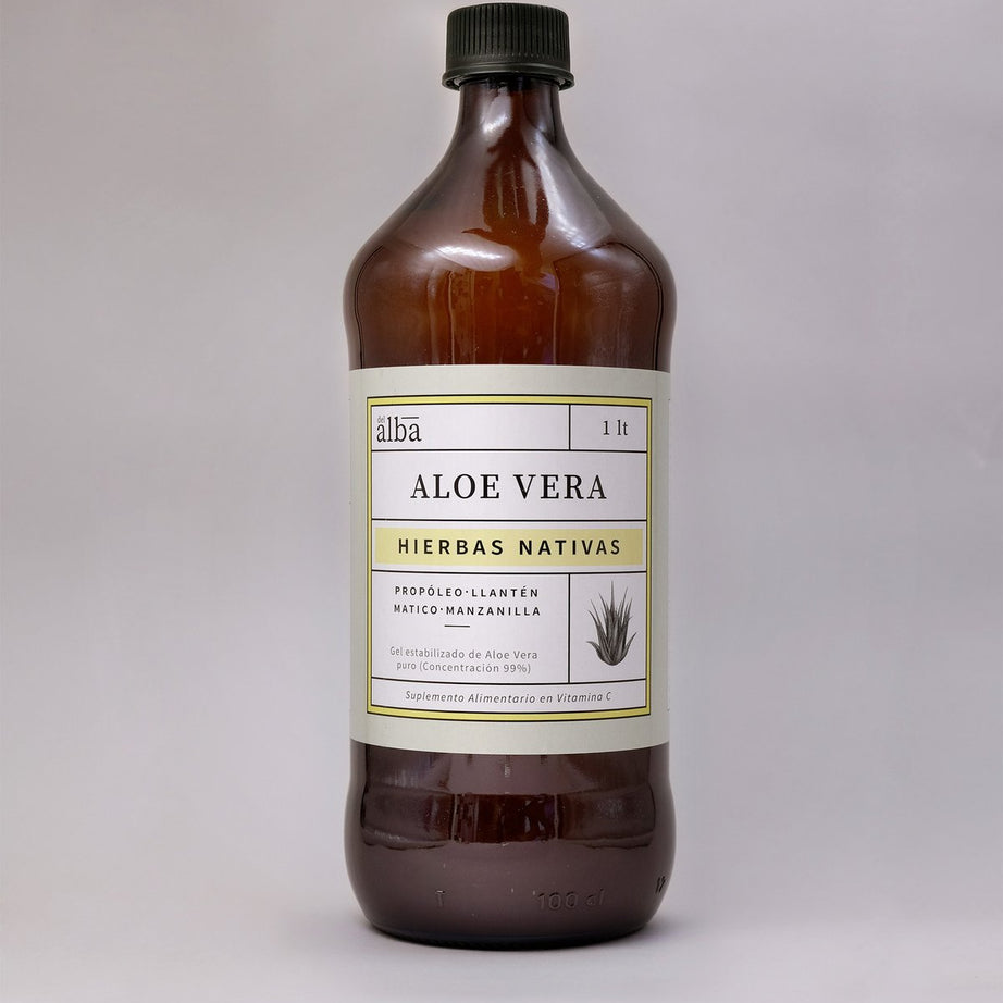 Suplemento - Aloe Vera: Hierbas nativas 1 litro
