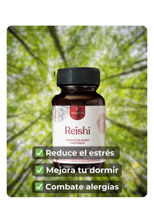 Reishi Hongo 500 Mg 60 Capsulas